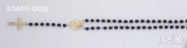 Златен синджир с медальон или с кръст ПРИЧАСТИЕ, снимка 5 - Колиета, медальони, синджири - 35145234