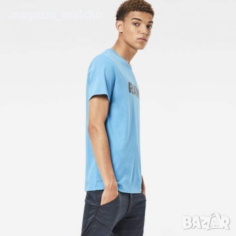 МЪЖКА ТЕНИСКА – G-STAR RAW ONYMIA; размер: L, снимка 2 - Тениски - 33663018