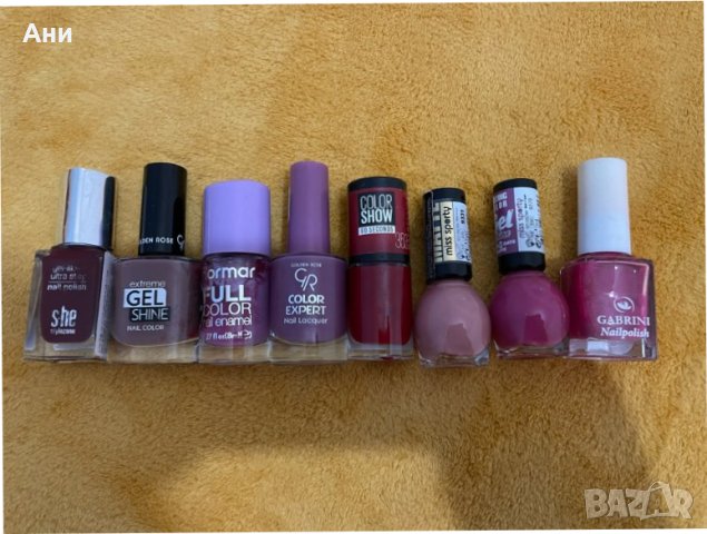 Лот лакове, снимка 3 - Продукти за маникюр - 43545196