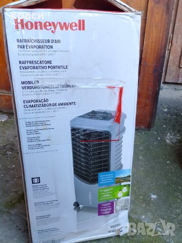 Въздушен изпарител охладител Honeywell Evaporative Air Cooler,, снимка 1 - Климатици - 39889030