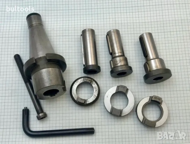 Швейцарски дорник ISO-40 с вложки 22,27,32мм.