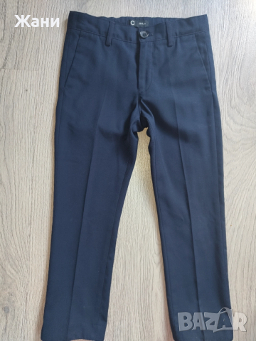 Детски официален черен панталон 116 размер, снимка 6 - Детски панталони и дънки - 51527729