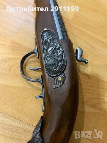 Реплика на кремъчен пистолет, снимка 7 - Антикварни и старинни предмети - 43143847