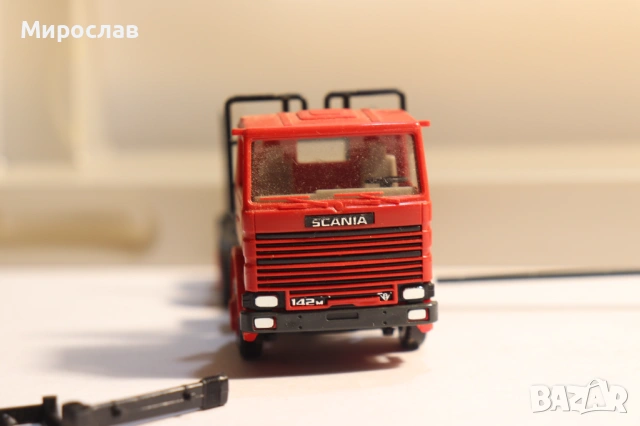 HERPA H0 1/87 SCANIA ДЪРВАРКА КАМИОН МОДЕЛ, снимка 4 - Колекции - 53154822