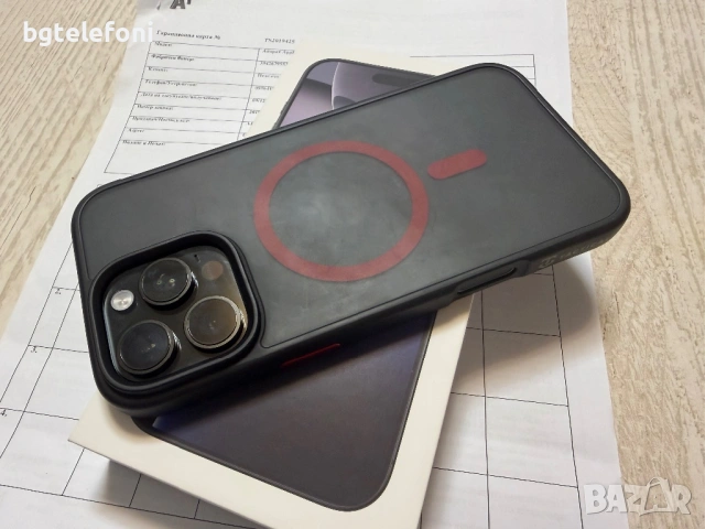 iPhone 17 Pro Max 256GB Black Titanium,94% живот на батерията,гаранция до 09.12.2026г., снимка 10 - Apple iPhone - 53116158
