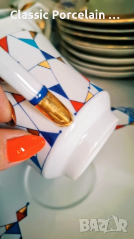 ЧАШИ „КАЛЕЙДОСКОП“ – ИФЗ (САНКТ-ПЕТЕРБУРГ), снимка 6 - Сервизи - 51837803