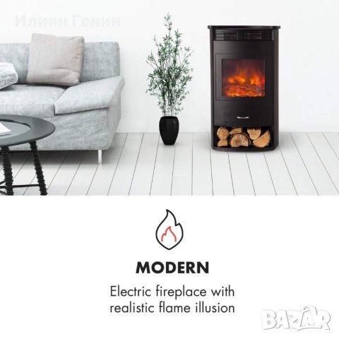 Промоция!!! Електрическа камина, снимка 2 - Камини - 43451353