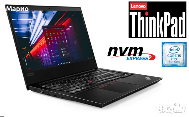 LENOVO ThinkPad E480, i5-8250U, 16GB, 256GB SSD, FHD, 1.75kg, Win11