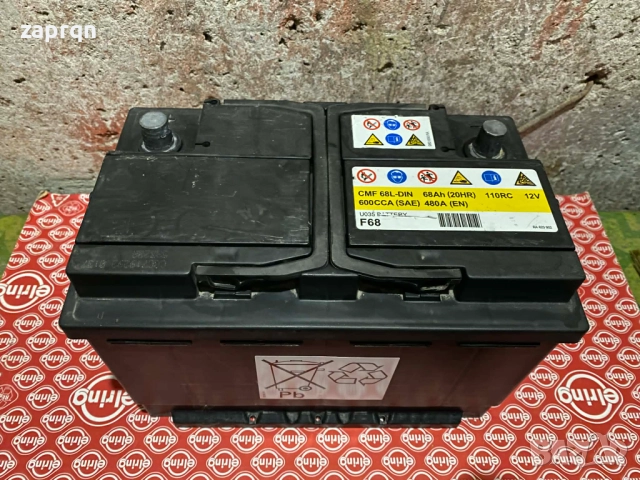 Почти нов акумулатор 68 амп/ч 480 А Американски с гаранция