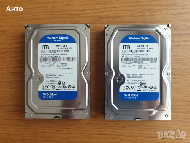 Продавам хард дискове за настолен компютър SATA HDD Western Digital 1000GB (1TB), снимка 5 - Твърди дискове - 43913477