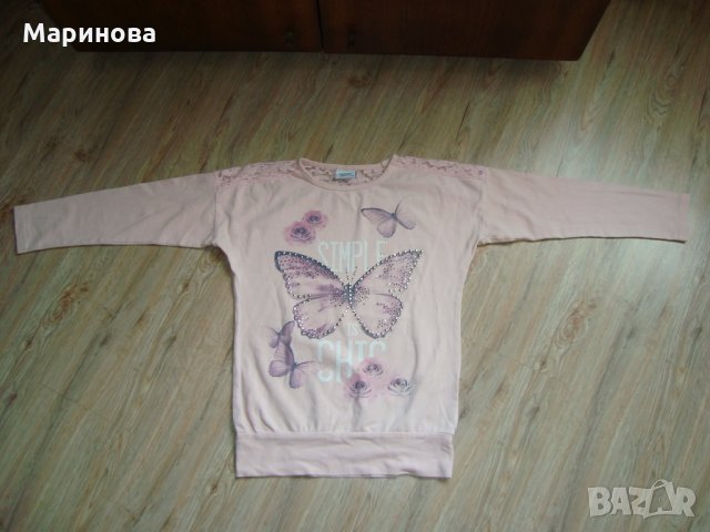 Бляскави пеперудени блузки Breeze и Кецки на цени и аксесоари , снимка 6 - Детски Блузи и туники - 32299618