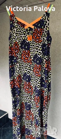 Спортно- елегантна дълга рокля MARIMORE, снимка 5 - Рокли - 47289592