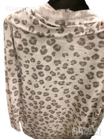 Наметка за ръст 158-164 H&M - тигров десен, меко плетиво, снимка 2 - Детски якета и елеци - 48464878