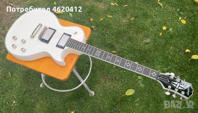 Epiphone Jerry Cantrell Prophecy Les Paul Custom Bone White