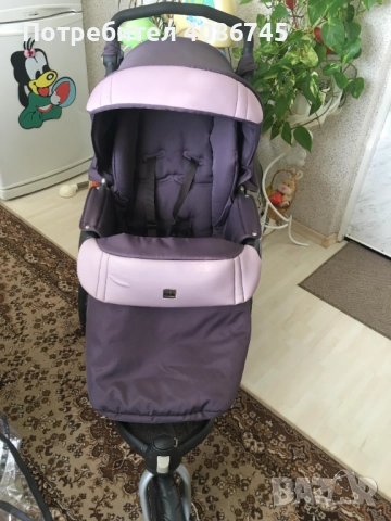 Детска италианска количка 3 in 1 CAM Cortina X3 Tris Evolution, снимка 3 - Детски колички - 52343646