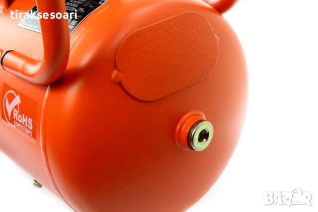 Монофазен безмаслен бутален компресор за въздух BJC JN1500A   1.5 kW, 220 л/мин, 8 бара, 24 л, снимка 8 - Компресори - 43897568