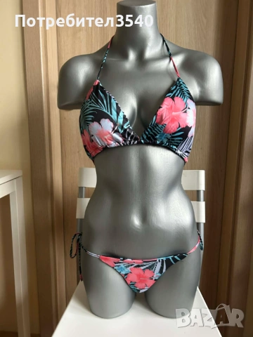 Дамски шарен бански от две части, снимка 2 - Бански костюми - 53577272