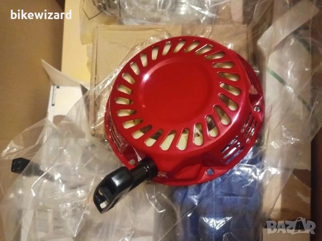 Стартер за Honda GX120 GX160 GX200 с двигател 4/5.5/6.5 к.с НОВ, снимка 6 - Градинска техника - 51684387