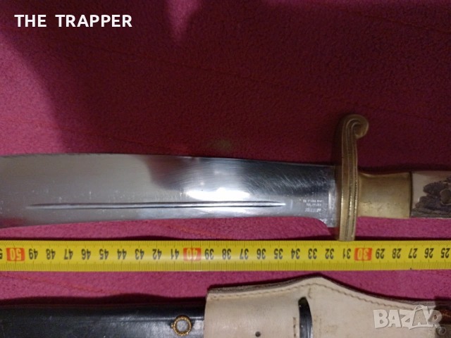 Солинген, Solingen, Original Texas Hunter Knife, нож, снимка 4 - Антикварни и старинни предмети - 53058717