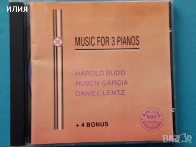 Harold Budd,Ruben Garcia,Daniel Lentz – 1992 - Music For 3 Pianos(Modern Classical,Ambient)