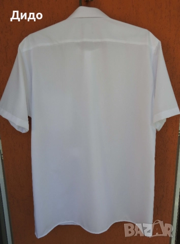 SEAT CUPRA Бяла мъжка риза нова XL, 17.5", 44, снимка 7 - Ризи - 52051132