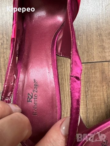 Hugo Boss+подарък Roberto Zago р.39, снимка 10 - Дамски обувки на ток - 40536422