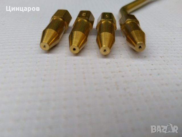 Човка,рамо с дюзи 4бр.и ключ съвместими с Rothenberger,CFH,Castolin,OxyTurbo,Perkeo , снимка 7 - Други машини и части - 26674146