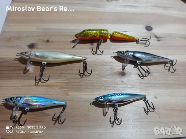 Нов Лот Воблери "Salmo" Poland 