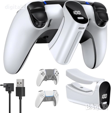 Dualsense Преносима батерия PS5 Джойстик , Игра без прекъсване , Нови, снимка 3 - PlayStation конзоли - 52735306