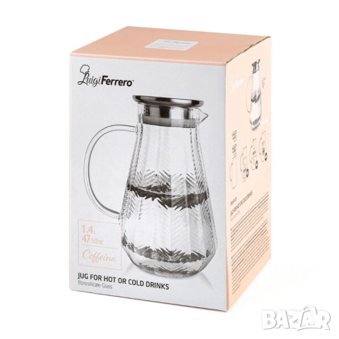 Кана с капак Luigi Ferrero Coffeina, снимка 4 - Други - 51948231