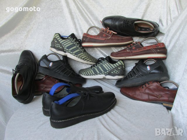 КАТО НОВИ 43 - 44, Vintage Hiking Shoes, Skywalk original, Black Leather, Bavarian, Das Beste, Mens, снимка 16 - Ежедневни обувки - 37606098