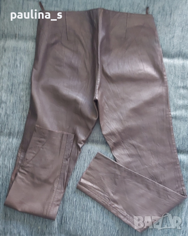 Естествена кожа / set fashion / дамски елегантен панталон , снимка 8 - Панталони - 44922200