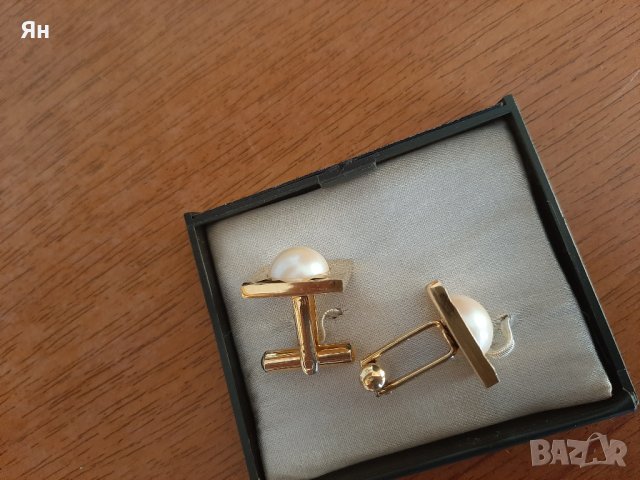 Стари Ретро Ефектни Ботунели за Риза Перли/Позлатени , снимка 2 - Други - 43778377