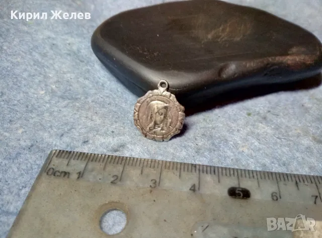 СТАРИННА РИМОКАТОЛИЧЕСКА СРЕБЪРНА ИКОНКА СРЕБРО ВИСОКА ПРОБА ХУДОЖЕСТВЕНА РЪЧНА ИЗРАБОТКА 47524, снимка 13 - Антикварни и старинни предмети - 49153920
