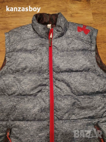 under armour puffer vest 700 fill down - двулицев пухен елек М, снимка 10 - Други - 52367917