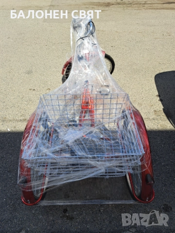 МЕГА МАРКА и ПОДАРЪК Семеен Триколесен Велосипед Триколка 24 цола 6 скорости, снимка 15 - Велосипеди - 51435311