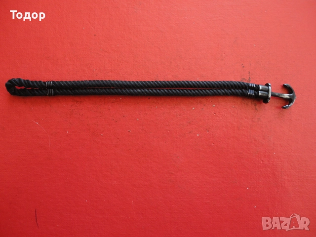 Страхотна мъжка гривна с котва Paul Hewitt, снимка 3 - Гривни - 52649787