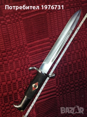 Немски параден нож на Вермахта , снимка 2 - Антикварни и старинни предмети - 52344896
