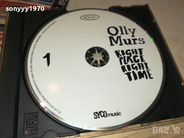OLLY MURS-CD 0507251544, снимка 2 - CD дискове - 50917257