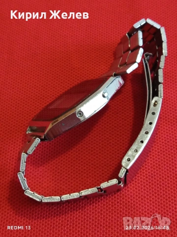 Винтидж електтронен часовник ЕЛЕКТРОНИКА СССР рядък за КОЛЕКЦИОНЕРИ 51751, снимка 5 - Антикварни и старинни предмети - 53594255