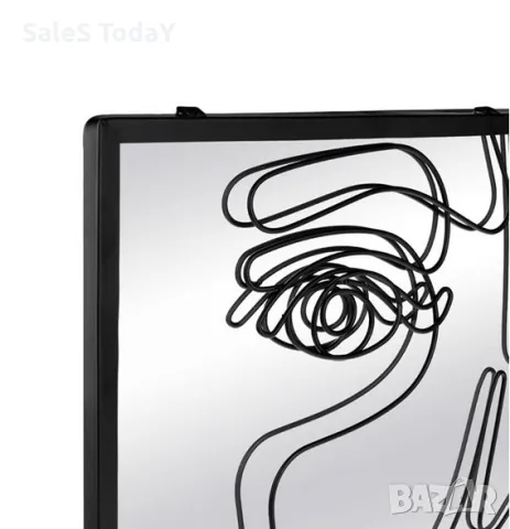 Огледало за стена, Декорация  2 в 1, огледало с картина, снимка 2 - Картини - 48679750