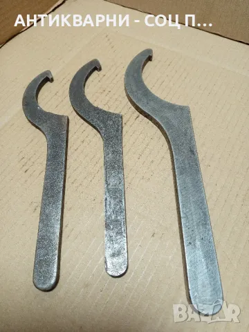 Комплект Соц Стари Секторни Ключове За Машини Техника., снимка 3 - Антикварни и старинни предмети - 49864840
