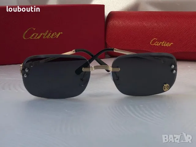Cartier Mъжки Дамски слънчеви очила овални елипса 4 цвята, снимка 10 - Слънчеви и диоптрични очила - 49785711