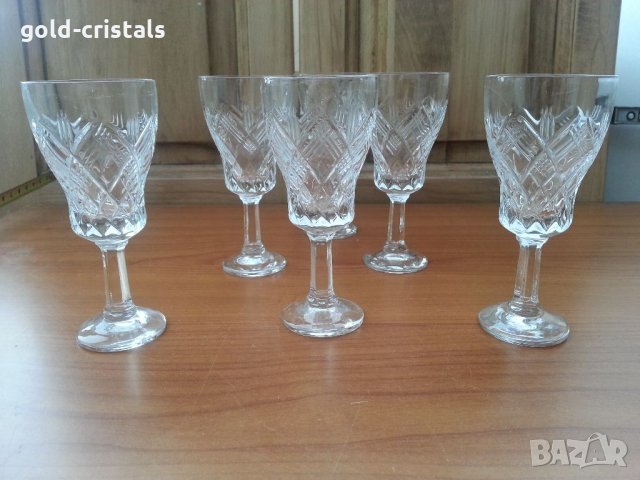 Кристални чаши руски кристал