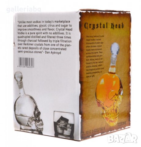 Бутилка череп, снимка 3 - Арт сувенири - 38913129