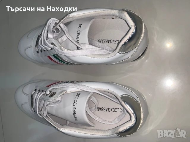 $344 Мъжки маратонки D&G Dolce & Gabbana EUR 45 | US 11 | UK 10 оригинални кецове за мъже, снимка 8 - Маратонки - 50873640