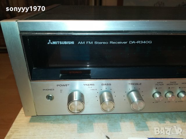 MITSUBISHI DA-R340G RECEIVER-MADE IN JAPAN-SWEDEN 1411210945, снимка 11 - Ресийвъри, усилватели, смесителни пултове - 34797759