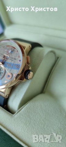 Мъжки луксозен часовник Ulysse Nardin Lelocle Suisse Marine Chronometer , снимка 4 - Мъжки - 36909763