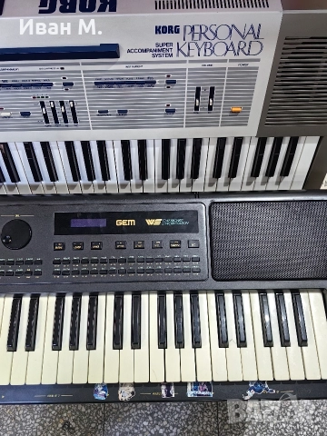 два синтезатора GEM и KORG , снимка 6 - Синтезатори - 52719122