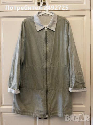 Ветровка палто светло зелено, снимка 1